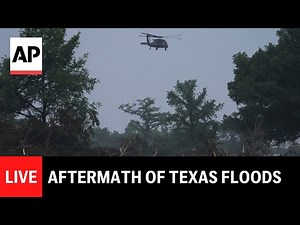 LIVE: Aftermath of flash floods in Texas