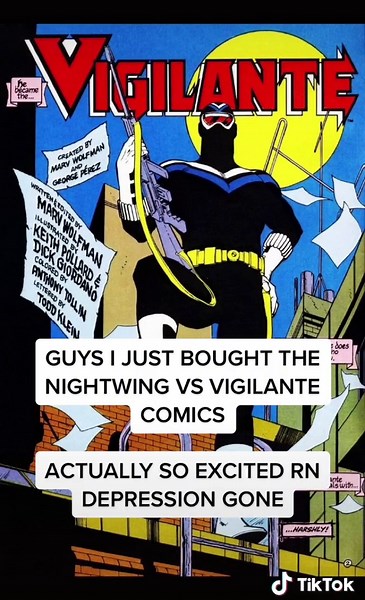 Nightwing 89 Comic Purchase Excitement