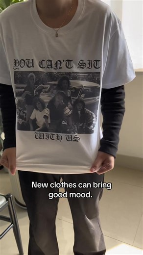 New clothes can bring good mood.