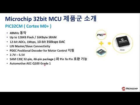 32-bit Cortex®-M4 펌웨어 개발하기 (1/3) - Microchip의 32-bit 제품 소개 및 Cortex-M Architecture 이해