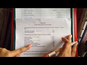 Trade receivable control account.