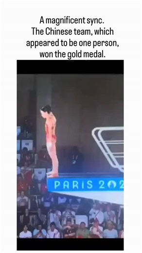 Inflyta01 on Instagram: "The post features a clip from the 2024 Paris Olympics women's synchronized 3-meter springboard final, where China's Chang Yani and Chen Yiwen won gold with a score of 337.68, their identical movements creating an optical illusion of a single diver. Shared in 2026 by Thebestfigen , known for reposting viral archival content, the video highlights the divers' precision—entering the water with minimal splash at 1.5 meters per second—reviving awe over their technical synchron