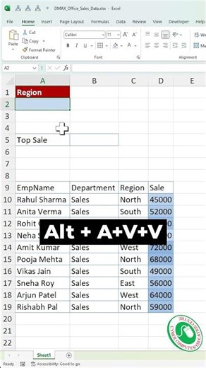 Manual nahi 😎 | Excel DMAX function real office use #shorts #excel