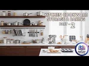 Kitchen Cookware Basic Utensils Part 2 | Essential Cooking Tools List | Kitchen Items for Beginners