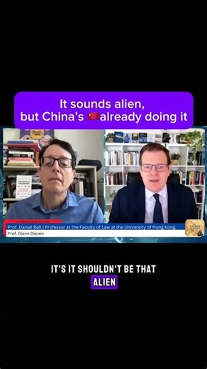 It sounds alien, but China’s already doing it