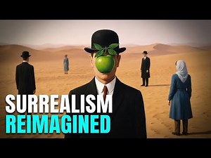 René Magritte’s Surrealism Reimagined with AI | A Cinematic Dreamscape