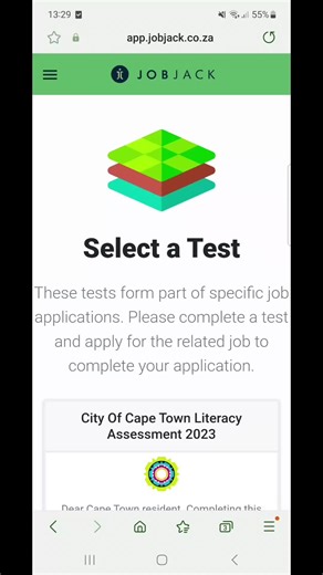 Guideline for JOBJACK Assessments | Job Seekers SA