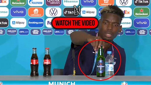 50K views · 1.4K reactions | Don't leave a bottle of beer in front of Paul Pogba 爐 | Manchester United - Manchester Evening News | Facebook