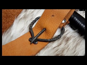 Schmieden einer Gürtelschnalle / forging a belt buckle