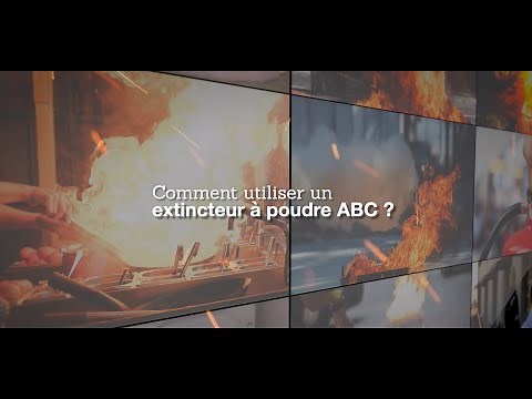 YLEA : Comment utiliser un extincteur à poudre - Prévention Incendie