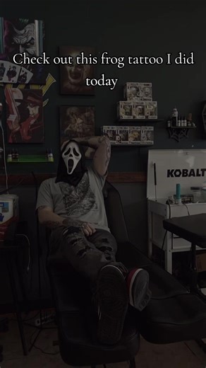 Frog Tattoo Design & Process