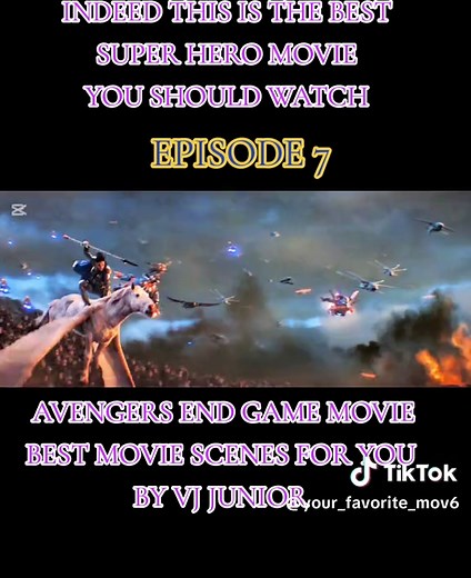 Avengers End Game Best Movie Scenes | EPISODE 7 by VJ Junior | TikTok