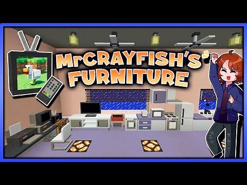 LOS MEJORES ITEMS PARA TU CASA Y SURVIVAL - MrCrayfish's Furniture MOD 1.12.2 - 1.16.5