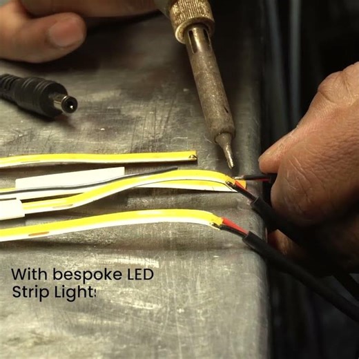 Bespoke Project LED Strip Lights at WLED