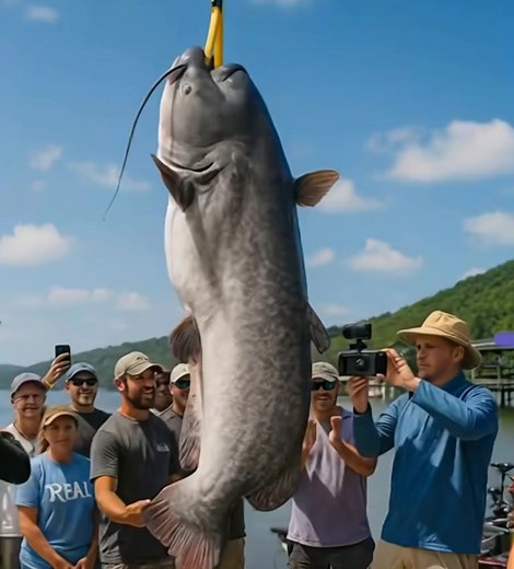 Fishermen pulled a huge, strange fish out of the sea — and when they cut open its belly, they found something unbelievable inside 😲😱 People were just relaxing by the shore, enjoying the sun, the sound of the waves, and a calm day, when suddenly everyone’s attention was drawn to a group of fishermen near the pier. — “Guys, look what I caught!” The fishermen were struggling to haul something massive up from the depths of the sea. When the fish finally surfaced, gasps of astonishment spread throu
