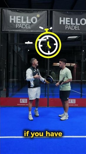 How to return of the sidewall in padel