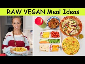 5 EPIC RAW VEGAN MEALS I EAT EVERY WEEK 🍒 (all fast + easy)
