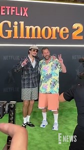 176K views · 10K reactions | Adam Sandler and Bad Bunny join each other on the green at the Happy Gilmore 2 premiere. 朗 | E! News | Facebook