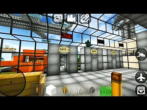 Mini Block Craft 3D 2019: Big City International Airport - Android Gameplay FHD
