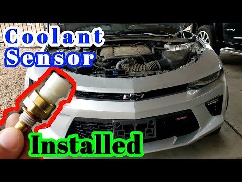2016 Camaro SS Coolant Sensor Install