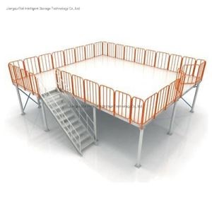 [Hot Item] Steel Attic Supported Mezzanine Floor Rack System Multi Layer Rack Work Platforms for Industry