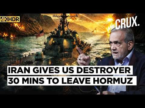 US 'Clearing' Hormuz Mines as Iran Claims Destroyer Turned Back Amid Direct Talks in Pakistan | 4k