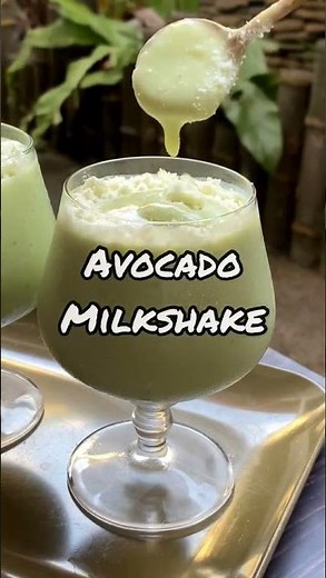 How to make Avocado milkshake