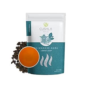 Taiwanese GABA Oolong Loose Leaf Tea - Gaba Oolong Soothing Tea. Gabba Wu Long Tea From Taiwan