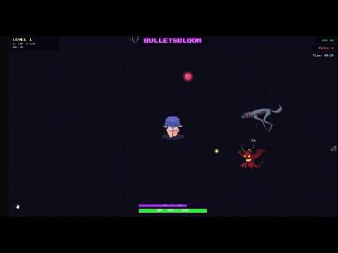 BULLETSBLOOM Prototype — Shoot Everything. Grow Wild. 🌸 (First Gameplay)