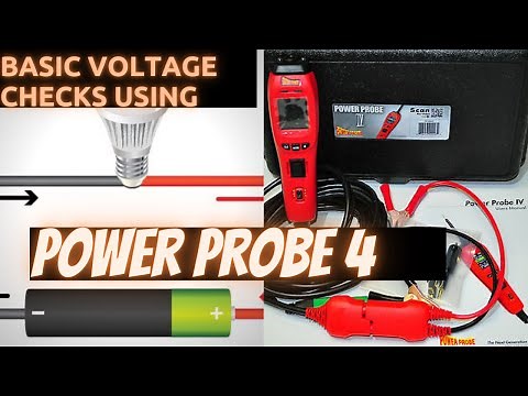 Basic voltage checks & diagnosing simple circuits using a Power Probe 4