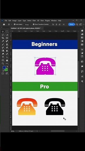 "Beginner Vs Pro" How to use Png File? | Adobe Photoshop