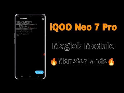 iQoo Neo 7 Pro Magisk Module | Monster Mode | 90 FPS supporting