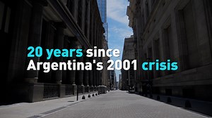 1.6K views | Argentina suffered an economic, social and political crisis in 2001. See how this crisis has impacted the country’s development over the past 20 years. #Argentina #economy #crisis https://bit.ly/3so6JbQ | CGTN America | Facebook