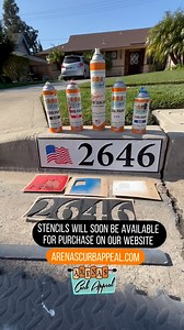 A complete curb painting process, by yours truly🧡. More to come! Enjoy #curbpainting #curbpainters #curbnumbers #curb #curbappeal #arenascurbappeal #modernhome #housenumbers #addressnumbers #addressservices #curbartist #homeupgrades #instantcurbappeal #theoriginals #thepioneers #viralvideos #goviral #trending #mailbox #mailboxpost #mailboxpostinstalls #postinstallations #thebest #smallbusiness | Arenas Curb Appeal