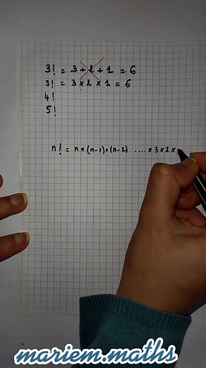 #mathématique #dénombrement #factoriel #educatinalvideo #foryou #studyingtime #maths #educatinalcontent #mathteacher #رياضيات