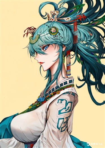 现在的AI太炸裂！一秒把原画生成动图，傻瓜级操作，2D LIVE的软件都省的用了……[神契幻奇谭_呆]