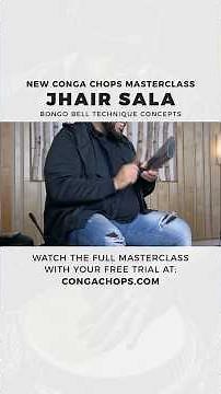 Bongo Bell Technique | Jhair Sala CongaChops.com Masterclass