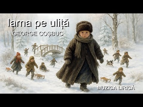 Iarna pe uliță – George Coșbuc | MUZICA LIRICĂ | AI
