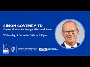 4th John Hume European ‘Spirit of Peace’ Lecture