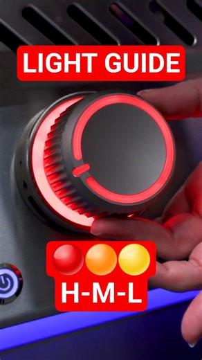 Color‑Coded Grill Controls! #WST #wolfsteeltech #napoleon #prestigepro #Napoleongrill