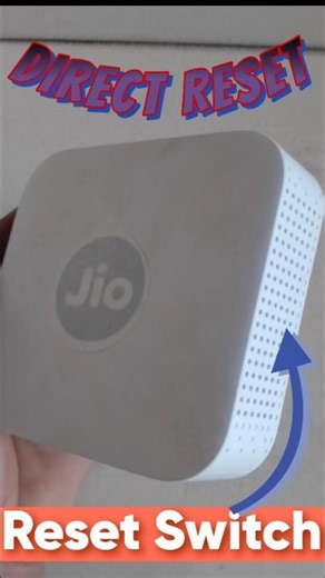 How To Reset Jio Setup box || Stb jio Box Reset karne ka Sahi Tarika #reset #jio #shorts