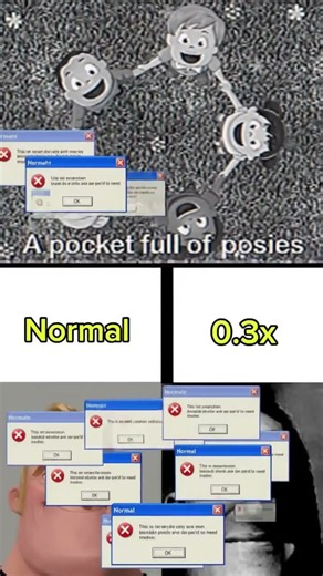 Ring round the Rosie but Windows XP error glitch #windowserror