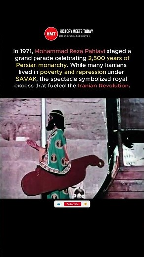 The Parade That Fueled a Revolution #shorts #iran