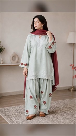 ✨ Latest Farshi Shalwar Design 2026 | Stylish Farshi Shalwar Kameez