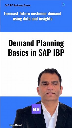 Demand Planning Basics in SAP IBP #DemandPlanning #SAPIBP #ForecastAccuracy