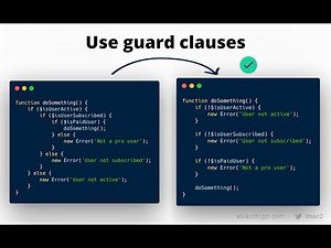 Guard Clause Explained in 3 Minutes