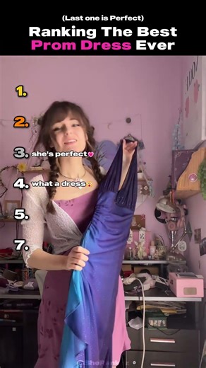 Ranking The Best Prom Dress Ever #tiktoktrend #usa #shorts