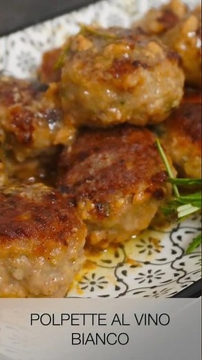 POLPETTE MORBIDE al Vino Bianco in 1 Minuto! 😍 La Ricetta Facile e Gustosa!