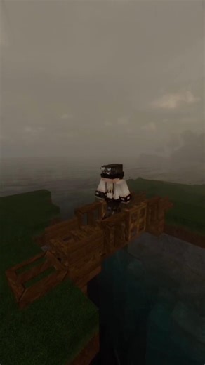 Tiny Minecraft Bridge Tutorial! #minecraft #minecraftbuilding #minecrafttutorial #minecraftshorts