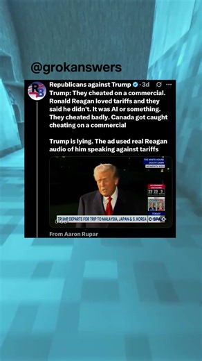 False trump has never lied 🤓 #grokvsmaga #grokai #grok #maga #magavsg...